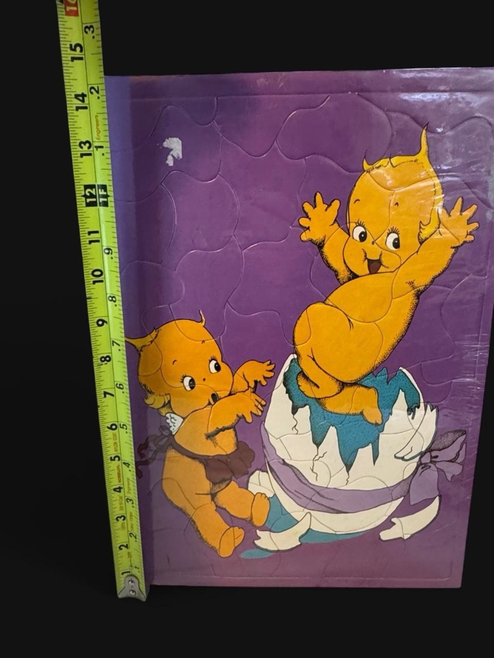 Vintage kewpie angel egg puzzle